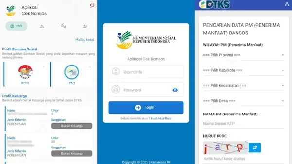 cara cek bansos beras 10 kg lewat hp