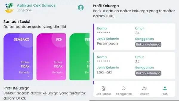 link daftar bansos balita
