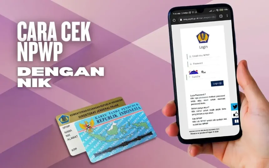 cek npwp dengan nik