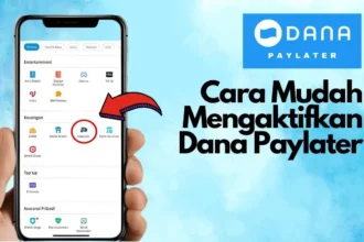 cara aktifkan dana paylater