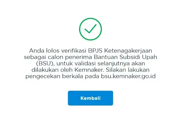 kenapa bsu belum cair